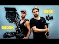 600 GIMBAL VS 200 000 HOLLYWOOD STEADICAM B ROLL