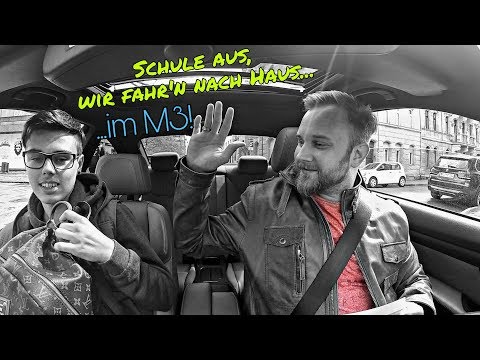 Abonnent mit dem M3 von der Schule abgeholt - Versprochen ist versprochen!