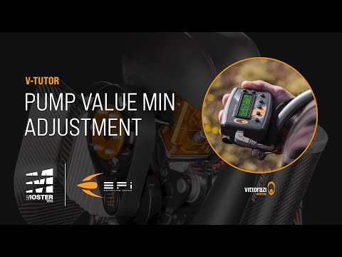 Vittorazi Motors V-Tutor - Pump value min adjustment