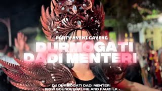 Download lagu DJ MENTERI DURMAGATI  - PARTY COCOK BUAT SAHUR ON THE ROAD /// BIGW SOUNDRENALINE AND FAUZI LK mp3