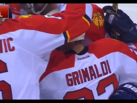 Rocco Grimaldi Goal off a Double Drop Pass vs Anaheim