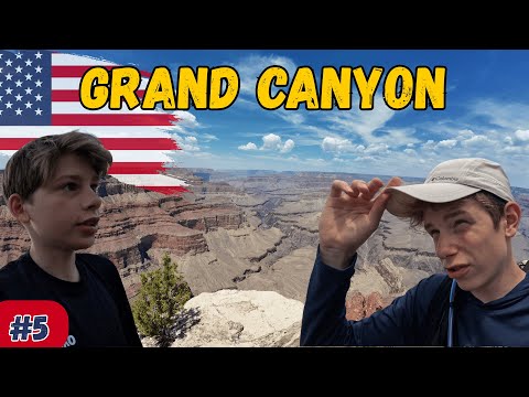 GRAND CANYON: Wir WANDERN im größten CANYON der Welt😳| 5 Wochen ROADTRIP durch Amerika - Folge 5