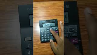 Calculate cube root in Casio calculator 📟