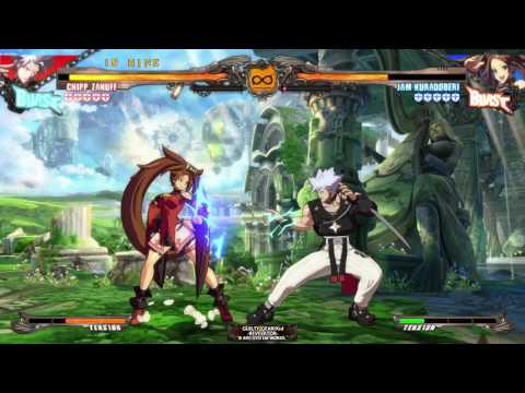 Guilty Gear Xrd -Revelator- Chipp Zanuff VS Jam Kuradobery