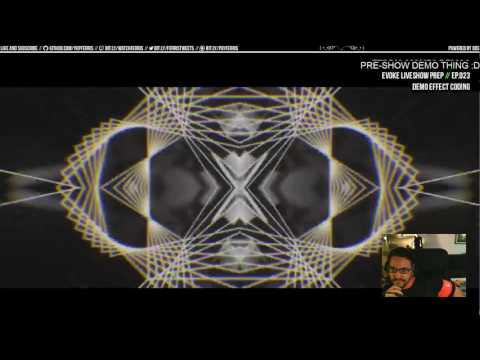 Ferris Makes Demos Ep.023 - Evoke Live Show Prep