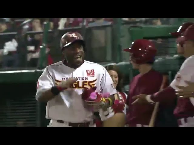 【3回裏】イーグルス・ウィーラー リード広げる27号バックスクリーン弾!! 2016/10/1 E-Bs