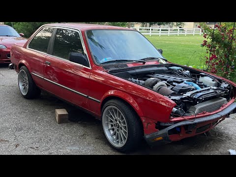 5 Lug Swap and Fortune Auto Coilover Install (E30 Build Episode 9)