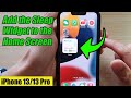 iPhone 13/13 Pro: How to Add the Sleep Widget to the Home Screen