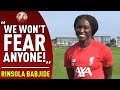 'We Won't Fear Anyone!' | Rinsola Babajide Exclusive Interview