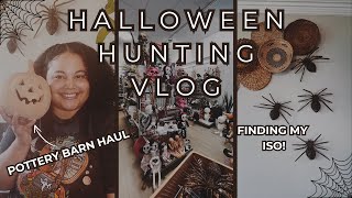 HALLOWEEN HUNTING VLOG & HAUL | HOMEGOODS & TJMAXX | POTTERY BARN