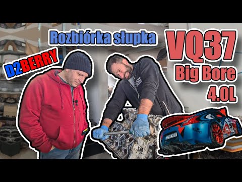 Coobcio Garage feat. Kivi Racing Factory - Rozbiórka słupka || VQ37 Big Bore D2BERRY 370Z
