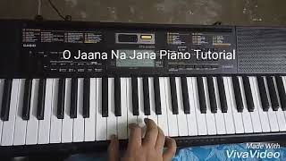 O Jaana Na Jana (Jab Pyaar Kisi Se Hota Hai) Piano Tutorial