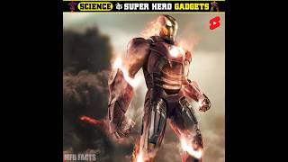 Science के Real Life SuperHero Gadgets Part 8 | Iron Man #superhero #avengers #shorts