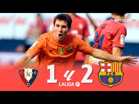 Osasuna 1 x 2 Barcelona ● La Liga 12/13 Extended Goals & Highlights ᴴᴰ