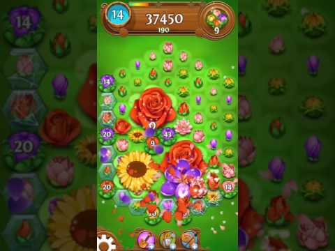Blossom Blast Saga level 40 no boosters