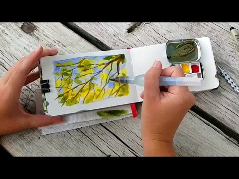 EASY & CHEAP DIY Watercolor Plein Air Sketch Kit + Finding Inspiration in the Ordinary - Pt. 1