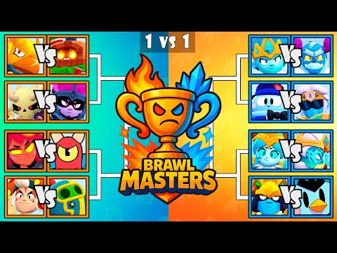 FIRE vs ICE BRAWLERS | Who Is The Best Brawler | Brawl Stars Tournament
