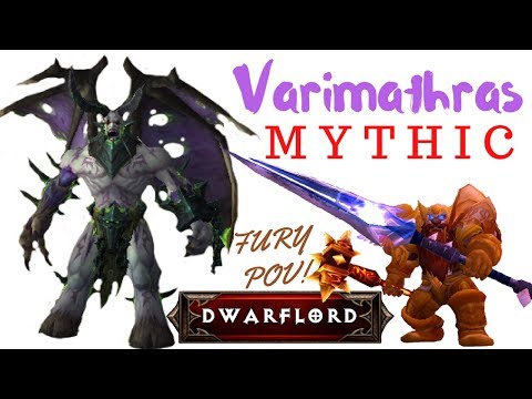 Varimathras Mythic VS The Dwarf Lord - Fury Warrior POV