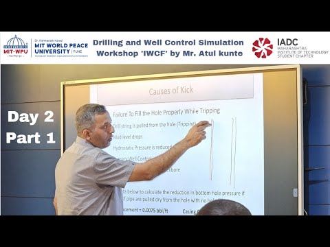 Day:2 Part:1 Drilling and Well Control Simulation Workshop 'IWCF' By Mr. Atul Kunte