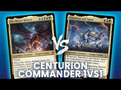 Niv Mizzet Reborn vs Slimefoot and Squee - Centurion Commander 1vs1
