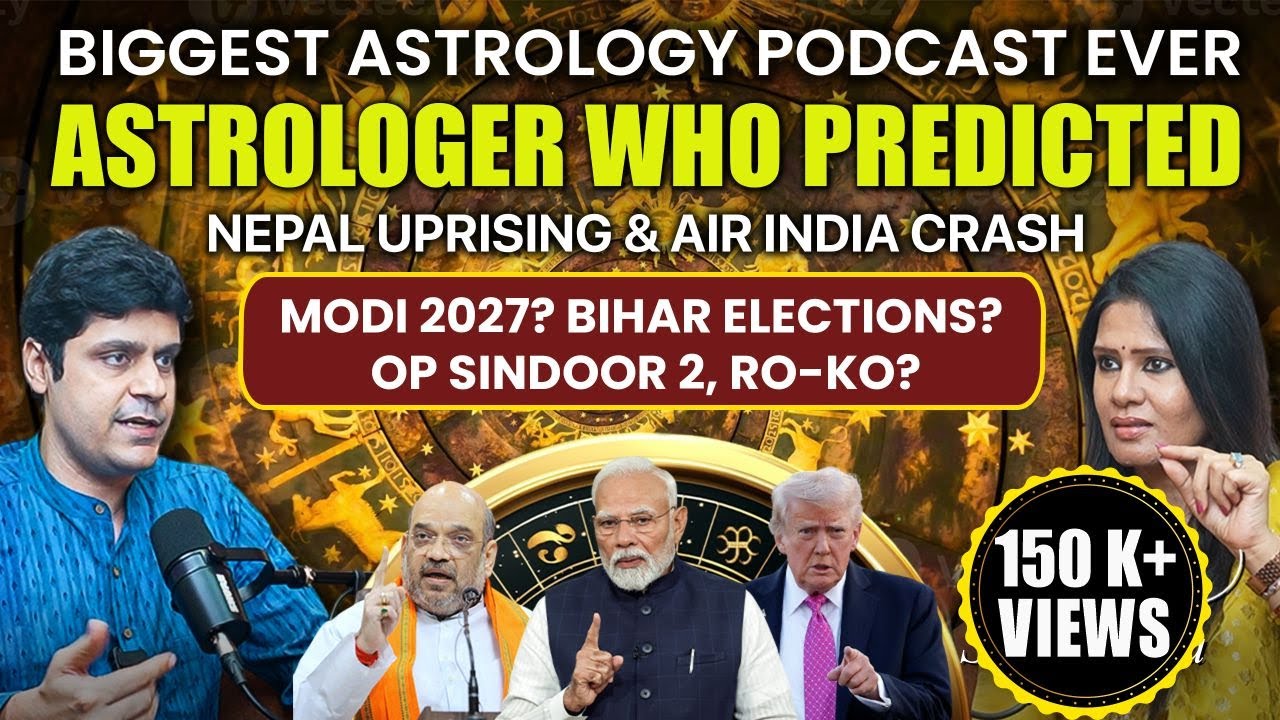 BIGGEST ASTROLOGY PODCAST BY ASTRO SHARMISTHA ON BHARAT, MODI, NEXT PM AND GLOBAL WARS 2026