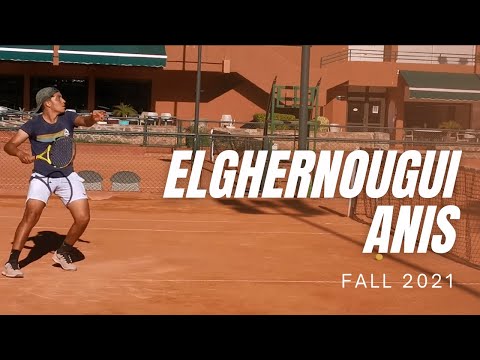Anis El Ghernougui- College Tennis Recruiting Video - Fall 2021