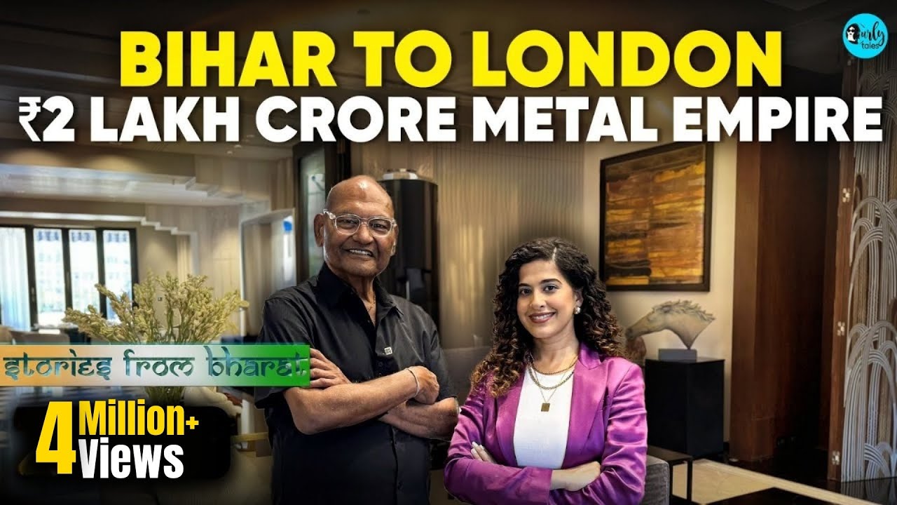 Inspiring Journey of Metal King, Vedanta Chairman Anil Agarwal |Stories From Bharat EP32|Curly Tales