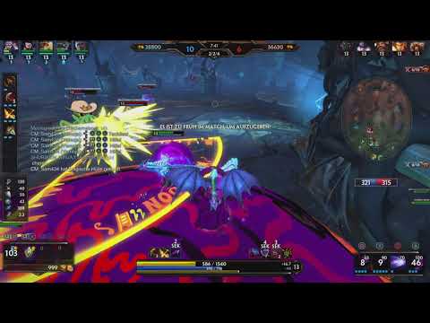 SMITE Z-A Arena Chernobog/ 4 vs 5 crazy