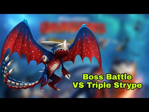 Boss Battle VS Triple Strype - Dragons:Rise of Berk