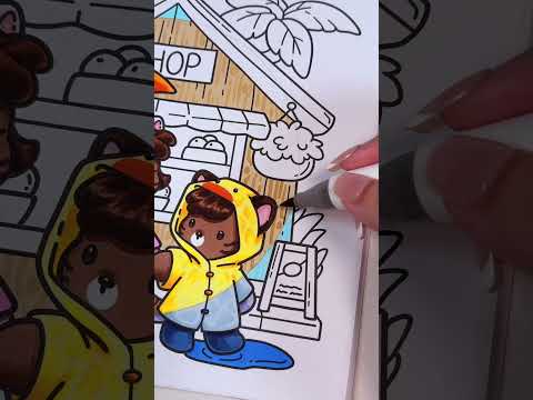 Coloring Sheets Rainy Day