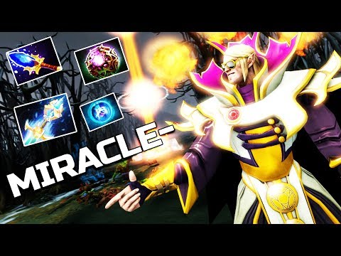 Miracle- Next Level Kaya Invoker Gameplay - 7.07b Patch Dota 2
