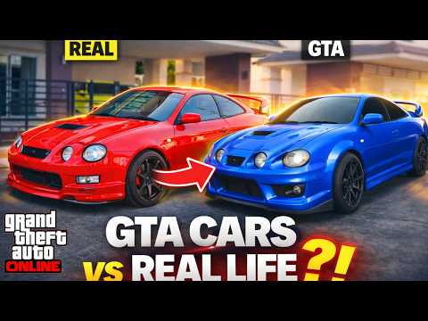 Karin Calico GTF vs Toyota Celica  GTA Online vs Real Life