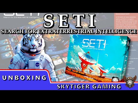 SETI by Czech Games Edition - (Unboxing) - with Wildscarr