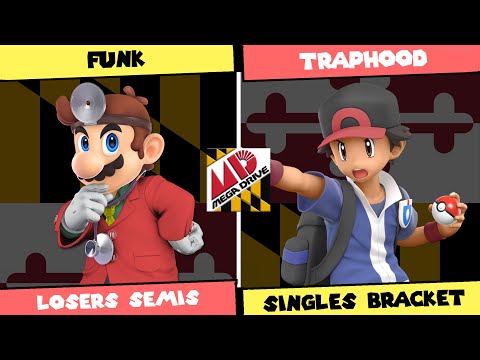 Mega Drive #87: Losers Semis - funk (Dr. Mario) Vs TrapHood (Pokémon Trainer) SSBU Singles