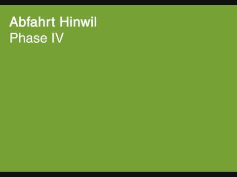 Abfahrt Hinwil - Phase IV