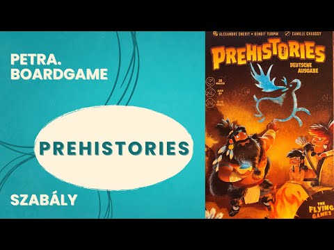 Prehistories szabálymagyarázó - Petra.Boardgame - Játékszabály videók