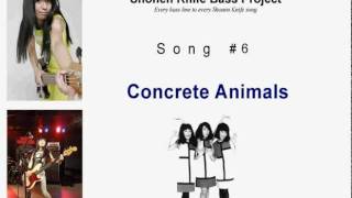 Shonen Knife Bass Project - Concrete Animals - Lesson