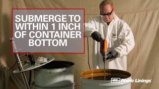 Open Top Drum Mixing Instructions