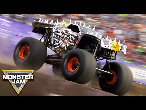 Max-D Monster Truck Front Flip from Path of Destruction at MetLife Stadium | Monster Jam