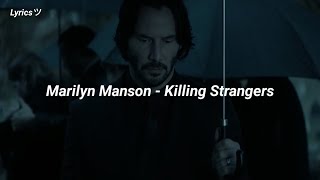Marilyn Manson - Killing Strangers | Subtitulada al español //Lyricsツ