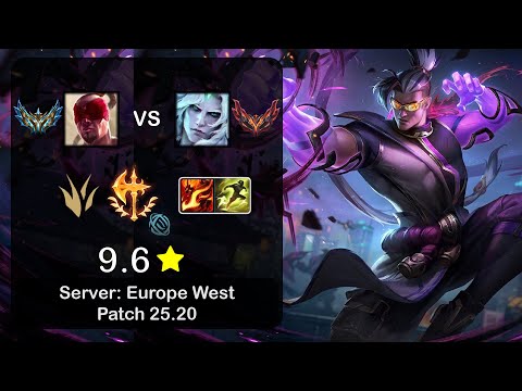 Lee Sin Jungle vs Viego - EUW Challenger - Patch 25.20
