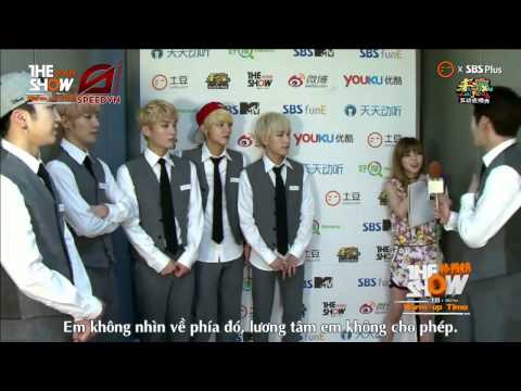 [Vietsub] SPEED - Warm up Time Cut @ SBS The Show [SPEEDVN]
