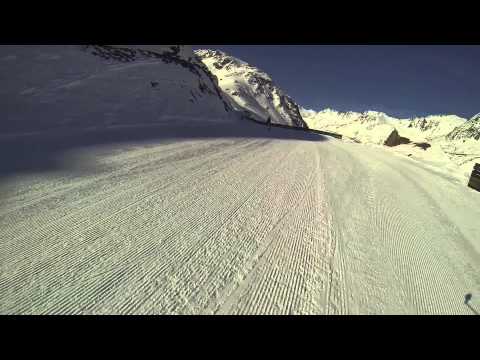 Austria, Soelden, Snow riding [2014]