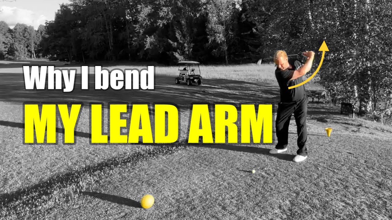 Why I bend my lead arm…