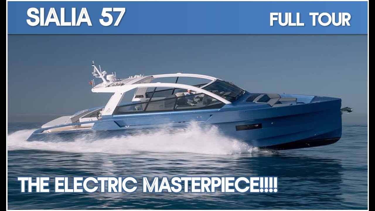 Sialia 57 I The ultimate electric yacht I Full tour