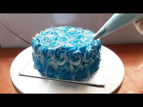 Vanilla Cake |Easy Cake Decorating Idea's |Cake Design |Homemade Cake Design|Cakes By NidhiBhargava