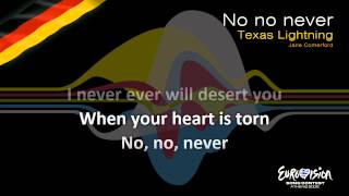 Texas Lightning - &quot;No No Never&quot; (Germany) - [Karaoke version]
