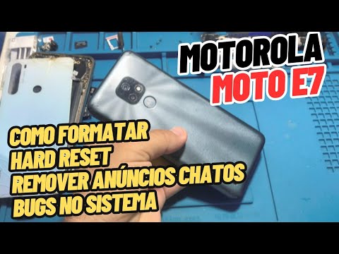 Como formatar o Motorola Moto E7 - Hard reset moto E7