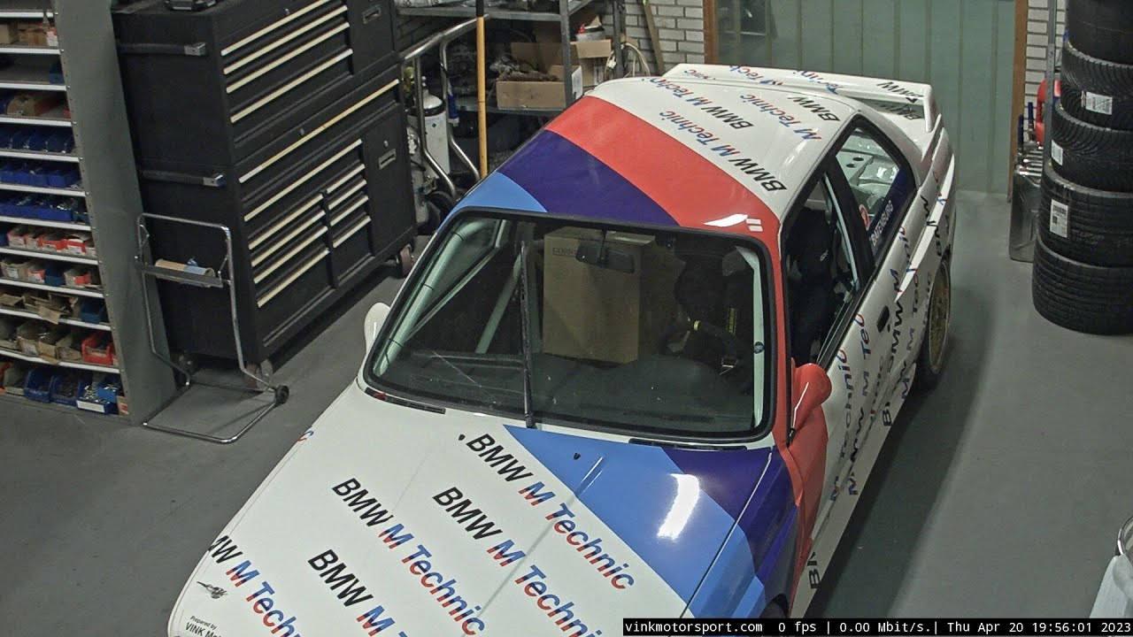 Live webcam view of Taller BMW de Carreras Vink Motorsport