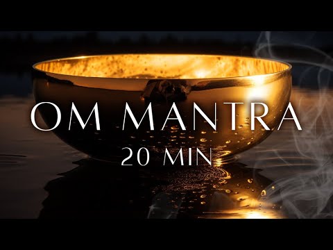 20 MIN Potente OM MANTRA Meditación y curación Cuencos tibetanos - Terapia de sonido zen